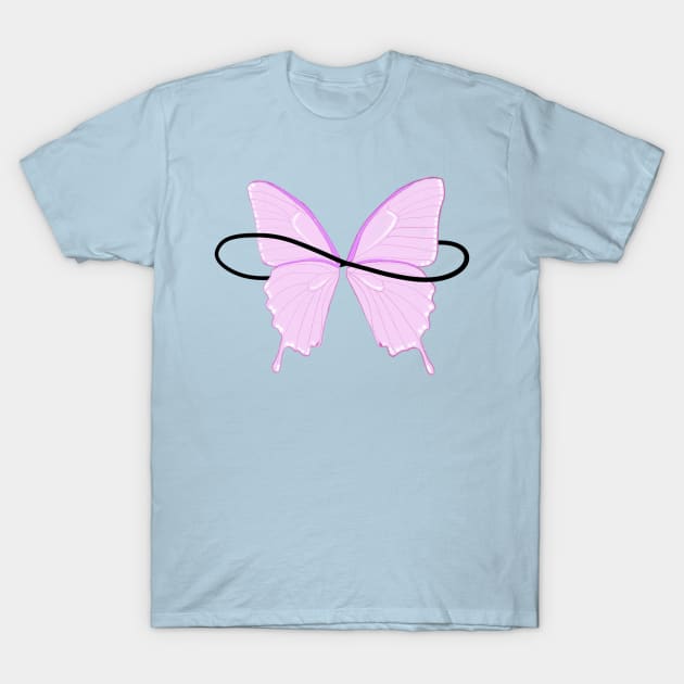 Infant loss butterfly T-Shirt by Kurakookaburra 